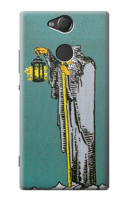 S3741 Carte de tarot l'ermite Etui Coque Housse pour Sony Xperia XA2