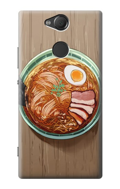 S3756 Nouilles ramen Etui Coque Housse pour Sony Xperia XA2