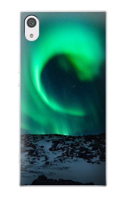 S3667 Aurora Northern Light Etui Coque Housse pour Sony Xperia XA1