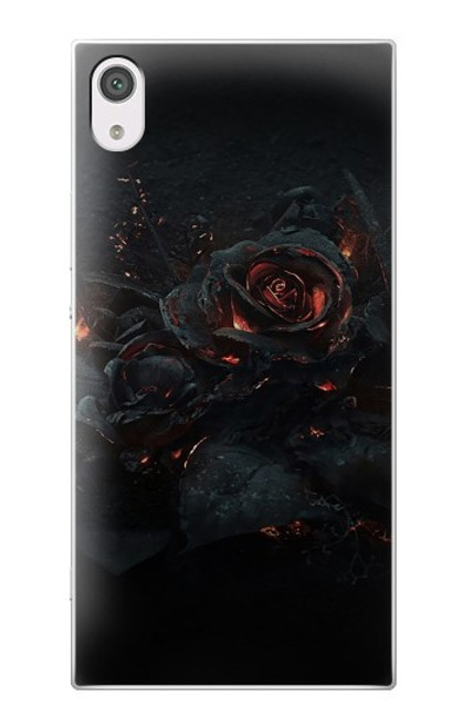 S3672 Rose brûlée Etui Coque Housse pour Sony Xperia XA1