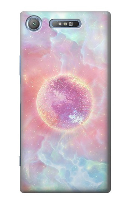 S3709 Galaxie rose Etui Coque Housse pour Sony Xperia XZ1