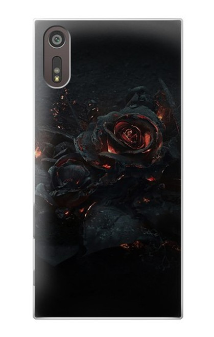 S3672 Rose brûlée Etui Coque Housse pour Sony Xperia XZ