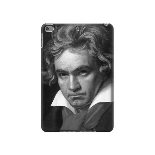 S1930 Beethoven Etui Coque Housse pour iPad mini 4, iPad mini 5, iPad mini 5 (2019)