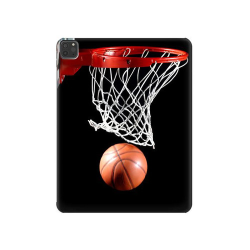 S0066 Le basket-ball Etui Coque Housse pour iPad Pro 11 (2021,2020,2018, 3rd, 2nd, 1st)