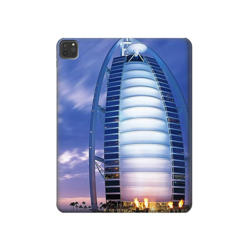S0853 Dubaï Surf Centre Etui Coque Housse pour iPad Pro 11 (2021,2020,2018, 3rd, 2nd, 1st)