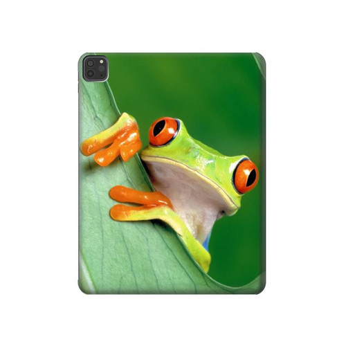 S1047 Petite grenouille Etui Coque Housse pour iPad Pro 11 (2021,2020,2018, 3rd, 2nd, 1st)