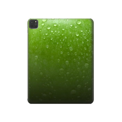S2475 Seamless Texture verte pomme Etui Coque Housse pour iPad Pro 11 (2021,2020,2018, 3rd, 2nd, 1st)