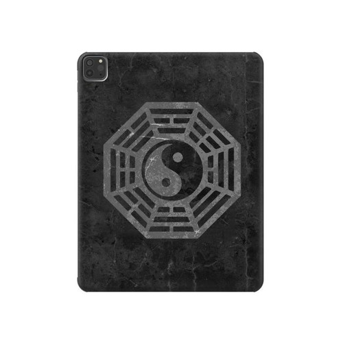 S2503 Tao Dharma Yin Yang Etui Coque Housse pour iPad Pro 11 (2021,2020,2018, 3rd, 2nd, 1st)