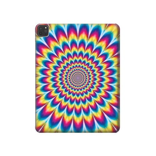 S3162 psychédélique coloré Etui Coque Housse pour iPad Pro 11 (2021,2020,2018, 3rd, 2nd, 1st)