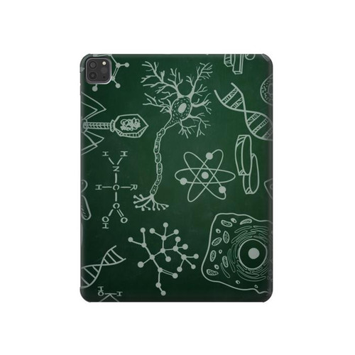 S3211 Sciences Conseil Vert Etui Coque Housse pour iPad Pro 11 (2021,2020,2018, 3rd, 2nd, 1st)