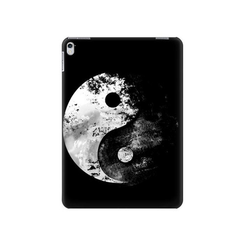 S1372 Lune Yin-Yang Etui Coque Housse pour iPad 9.7 (2017,2018), iPad 6, iPad 5
