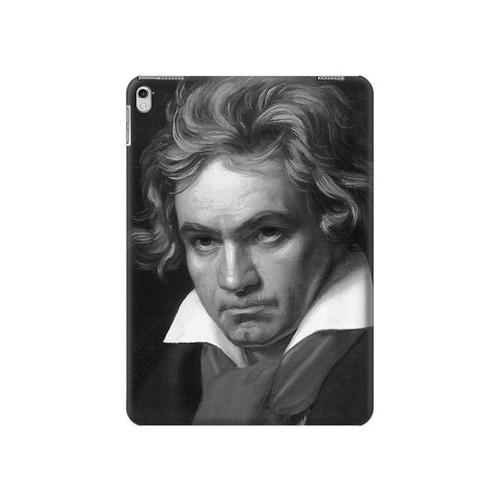 S1930 Beethoven Etui Coque Housse pour iPad 9.7 (2017,2018), iPad 6, iPad 5