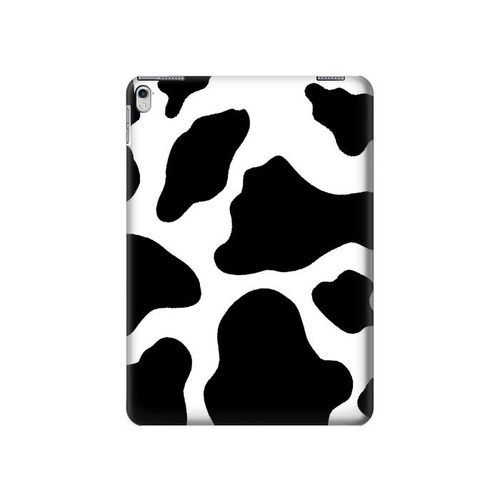 S2096 Motif de vache transparente Etui Coque Housse pour iPad 9.7 (2017,2018), iPad 6, iPad 5