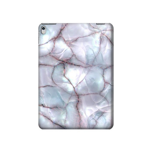 S2316 Bleu foncé Marbre Texture graphique Imprimer Etui Coque Housse pour iPad 9.7 (2017,2018), iPad 6, iPad 5