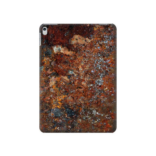 S2714 Rouille Texture acier imprimé graphique Etui Coque Housse pour iPad 9.7 (2017,2018), iPad 6, iPad 5