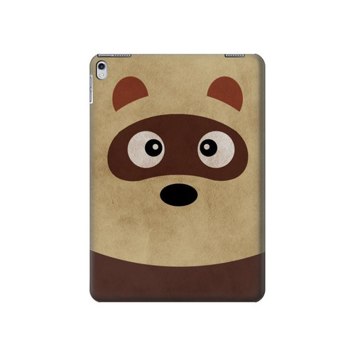 S2825 Mignon raton laveur animé Dessin Etui Coque Housse pour iPad 9.7 (2017,2018), iPad 6, iPad 5