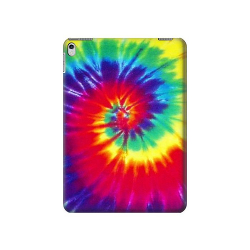 S2884 Tie Dye Swirl couleur Etui Coque Housse pour iPad 9.7 (2017,2018), iPad 6, iPad 5