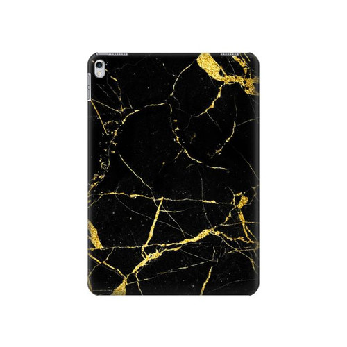 S2896 Marbre d'or imprimé graphique Etui Coque Housse pour iPad 9.7 (2017,2018), iPad 6, iPad 5