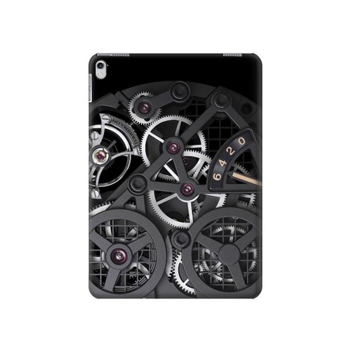 S3176 A l'intérieur Montre Noir Etui Coque Housse pour iPad 9.7 (2017,2018), iPad 6, iPad 5