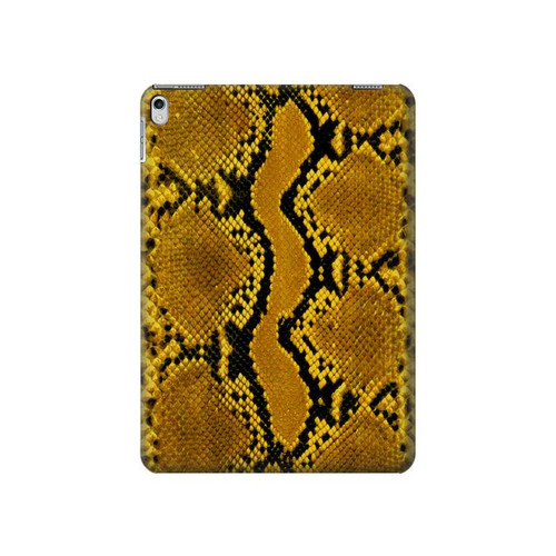 S3365 Python Imprimer Jaune graphique Peau Etui Coque Housse pour iPad 9.7 (2017,2018), iPad 6, iPad 5