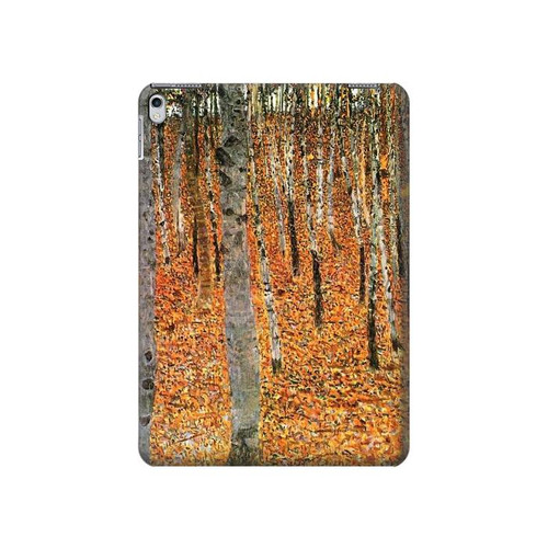 S3380 Gustav Klimt Bouleau Forêt Etui Coque Housse pour iPad 9.7 (2017,2018), iPad 6, iPad 5