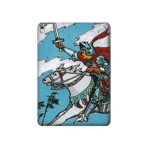 S3731 Carte de tarot chevalier des épées Etui Coque Housse pour iPad Air 2, iPad 9.7 (2017,2018), iPad 6, iPad 5