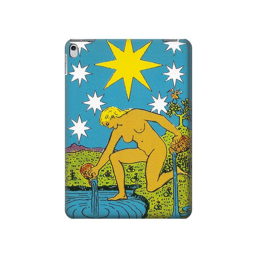 S3744 Carte de tarot l'étoile Etui Coque Housse pour iPad Air 2, iPad 9.7 (2017,2018), iPad 6, iPad 5