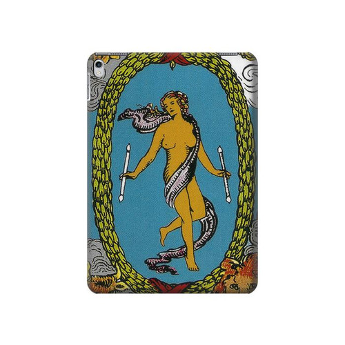 S3746 Carte de tarot le monde Etui Coque Housse pour iPad Air 2, iPad 9.7 (2017,2018), iPad 6, iPad 5