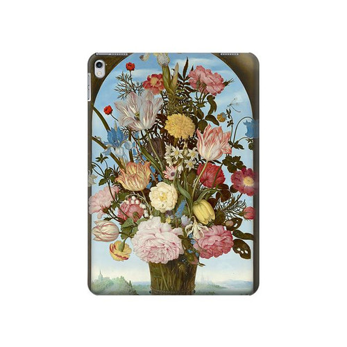 S3749 Vase de fleurs Etui Coque Housse pour iPad Air 2, iPad 9.7 (2017,2018), iPad 6, iPad 5