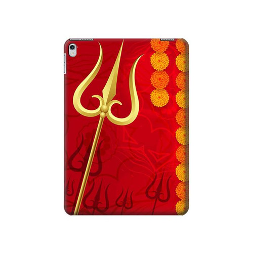 S3788 Shiv Trishul Etui Coque Housse pour iPad Air 2, iPad 9.7 (2017,2018), iPad 6, iPad 5