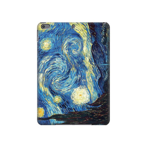 S0213 Van Gogh Starry Nights Etui Coque Housse pour iPad Pro 10.5, iPad Air (2019, 3rd)