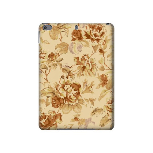 S2180 Motif Fleur Floral Millésime Etui Coque Housse pour iPad Pro 10.5, iPad Air (2019, 3rd)