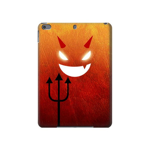 S2454 Rouge mignon petit diable Dessin animé Etui Coque Housse pour iPad Pro 10.5, iPad Air (2019, 3rd)