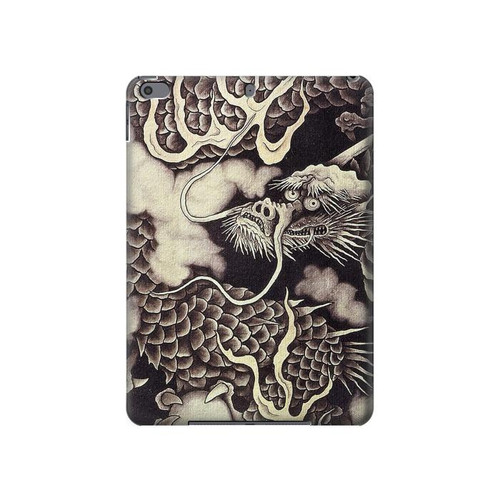 S2719 Japon Peinture dragon Etui Coque Housse pour iPad Pro 10.5, iPad Air (2019, 3rd)