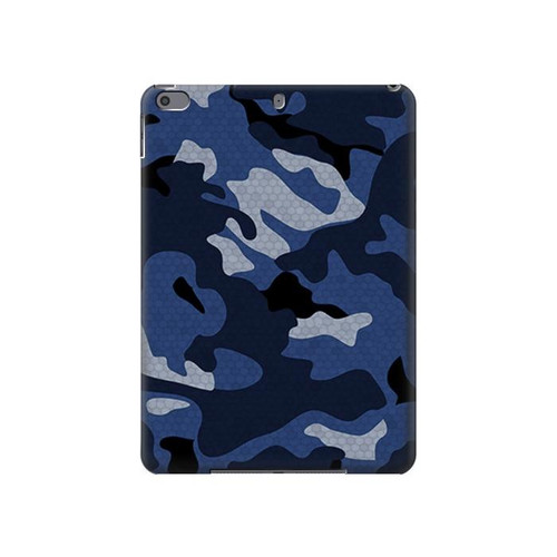 S2959 Marine Bleu Camo camouflage Etui Coque Housse pour iPad Pro 10.5, iPad Air (2019, 3rd)