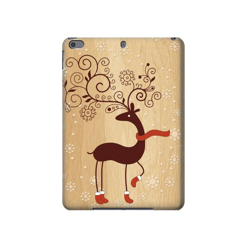 S3081 Bois Raindeer imprimé graphique Etui Coque Housse pour iPad Pro 10.5, iPad Air (2019, 3rd)