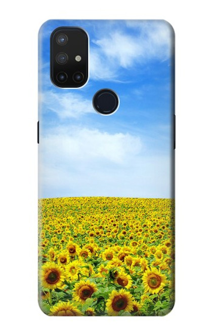 S0232 Tournesol Etui Coque Housse pour OnePlus Nord N10 5G