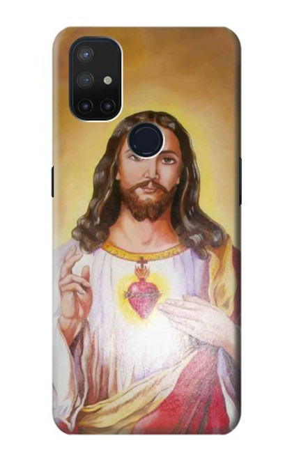 S0798 Jésus Etui Coque Housse pour OnePlus Nord N10 5G