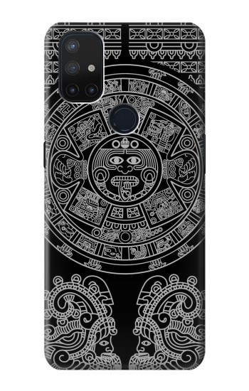 S1838 Motif maya Etui Coque Housse pour OnePlus Nord N10 5G