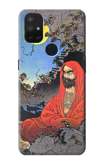 S2234 Maître Zen Bodhidharma Yoshitoshi Etui Coque Housse pour OnePlus Nord N10 5G