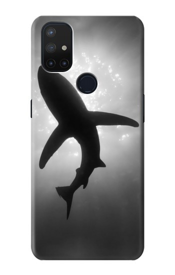 S2367 Monochrome Réquin Etui Coque Housse pour OnePlus Nord N10 5G