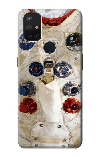 S2639 Neil Armstrong blanc astronaute Costume espace Etui Coque Housse pour OnePlus Nord N10 5G