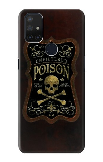 S2649 Poison sans filtre Bouteille en verre Millésime Etui Coque Housse pour OnePlus Nord N10 5G