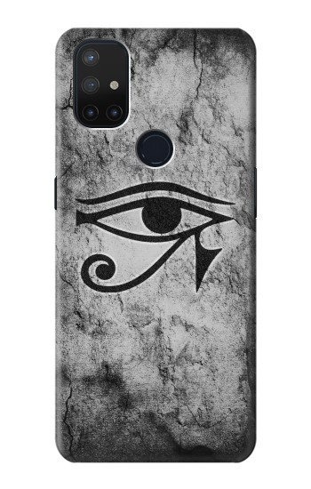 S3108 Égyptien ancien Soleil d'Horus Oeil Etui Coque Housse pour OnePlus Nord N10 5G