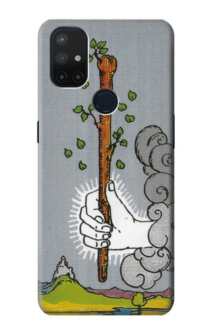 S3723 Carte de tarot l'âge des baguettes Etui Coque Housse pour OnePlus Nord N10 5G