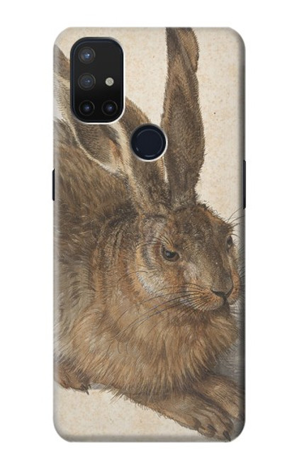 S3781 Albrecht Durer Young Hare Etui Coque Housse pour OnePlus Nord N10 5G