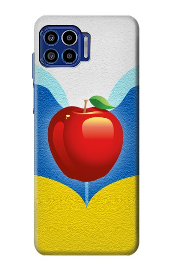 S2687 Blanche-Neige Poisoned d'Apple Etui Coque Housse pour Motorola One 5G