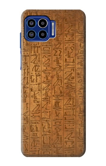 S2805 Égyptien Papyrus d'Ani Etui Coque Housse pour Motorola One 5G