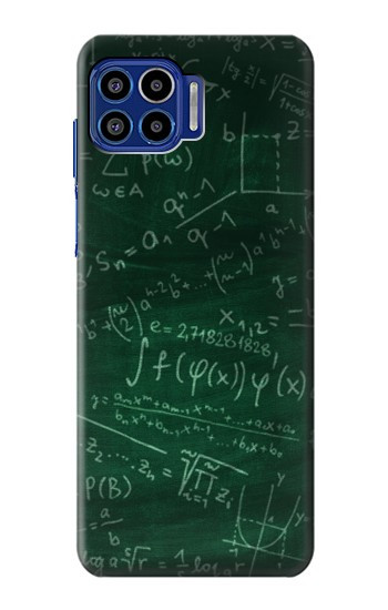 S3190 Formule Math Vertboard Etui Coque Housse pour Motorola One 5G
