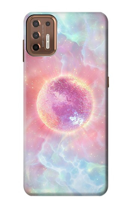 S3709 Galaxie rose Etui Coque Housse pour Motorola Moto G9 Plus